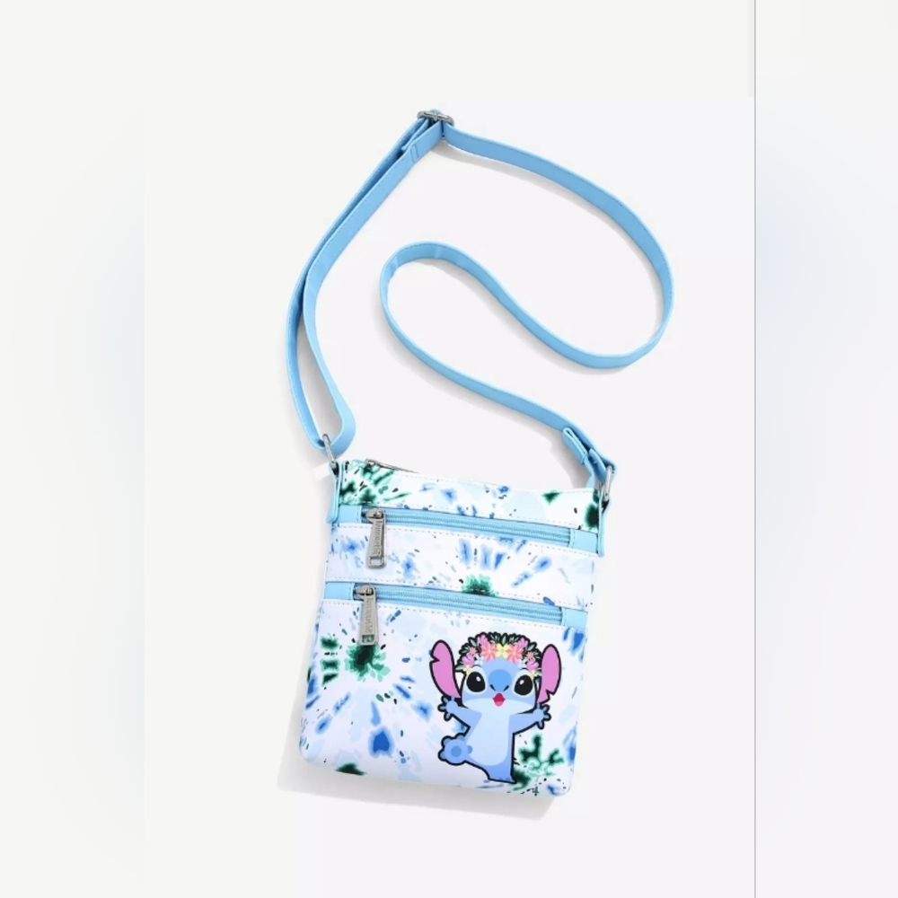 🎉❗️SALE❗️🎉 Loungefly Disney Lilo & Stitch Tie-Dye Crossbody Bag